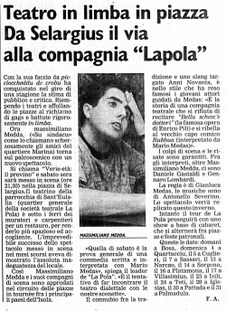 Massimiliano Medda Varieta' Il Provino Anno(1992)